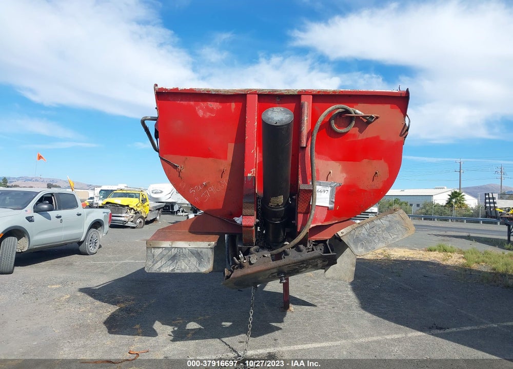 1985 RELIANCE TRAILER MFG DUMP VIN: 1RESC6206FC851238