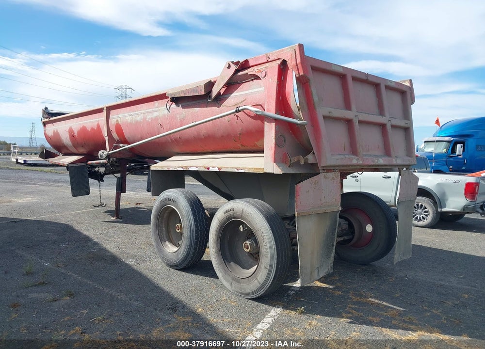1985 RELIANCE TRAILER MFG DUMP VIN: 1RESC6206FC851238