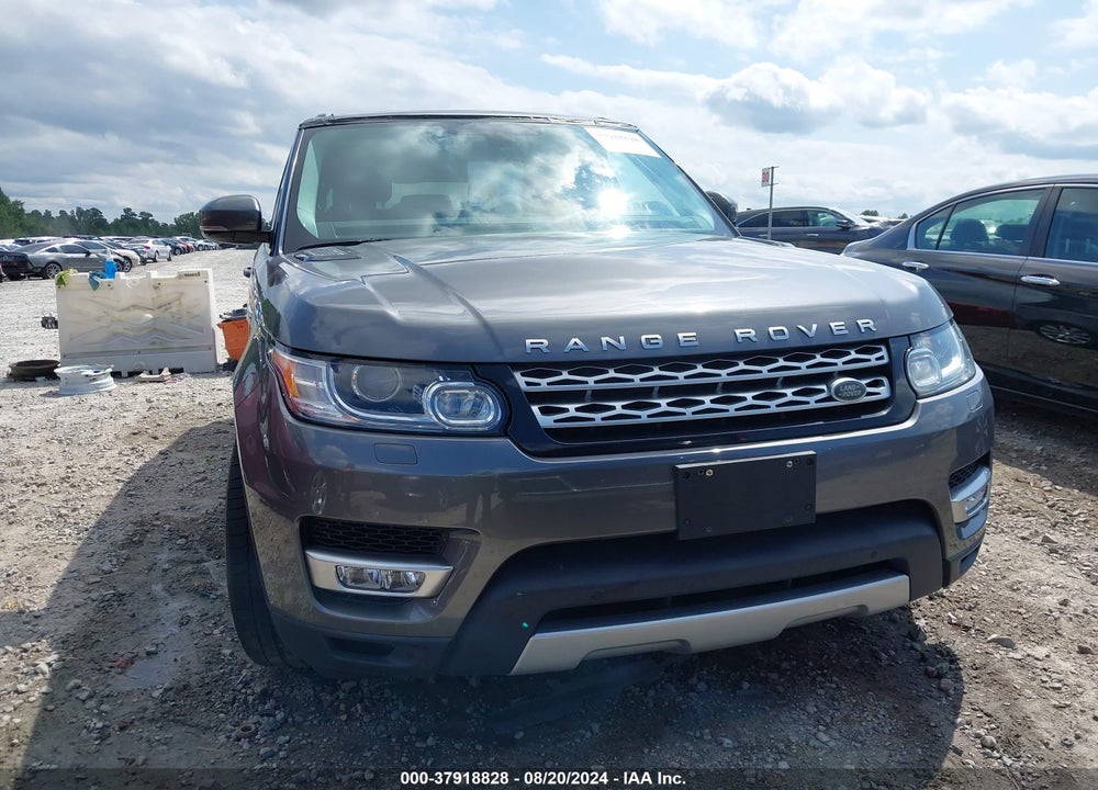 2016 LAND ROVER RANGE ROVER SPORT 3.0L V6 SUPERCHARGED HSE VIN: SALWR2VFXGA556354