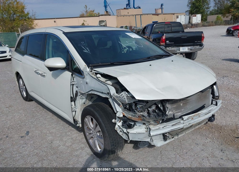 2017 HONDA ODYSSEY EX-L VIN: 5FNRL5H62HB007257