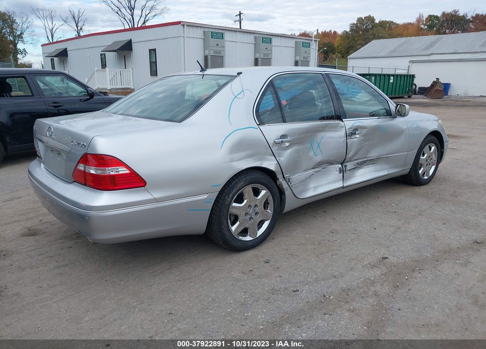 2004 LEXUS LS 430 VIN: JTHBN36F740172814