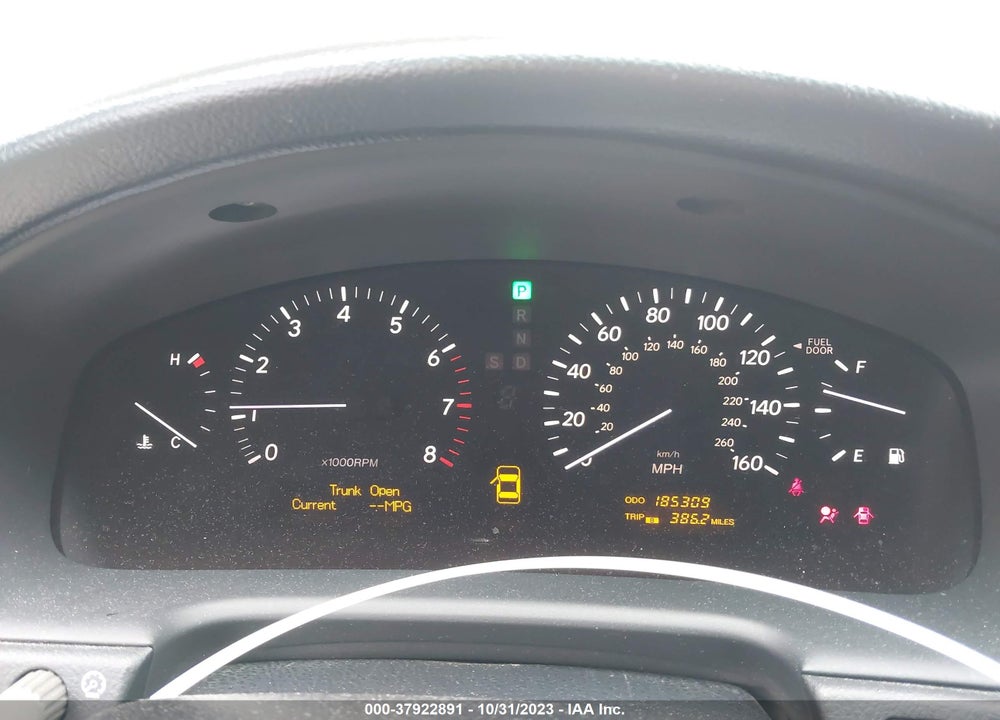 2004 LEXUS LS 430 VIN: JTHBN36F740172814