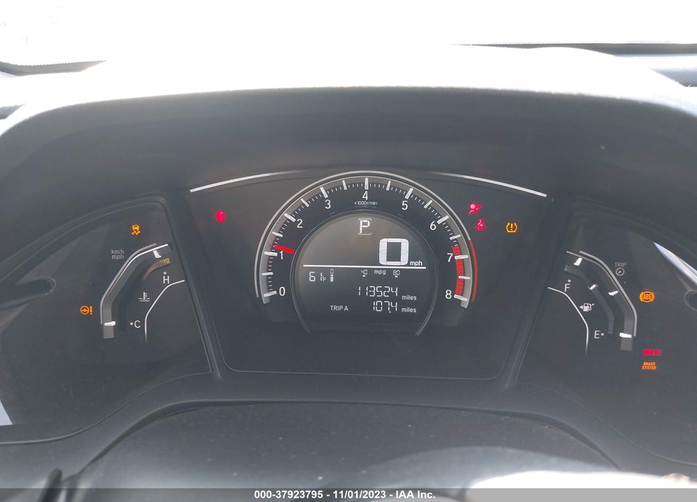 2016 HONDA CIVIC VIN: 19XFC2F54GE207556