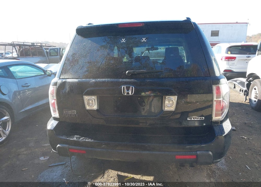 2007 HONDA PILOT EX-L VIN: 2HKYF18627H526028