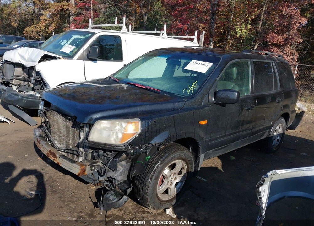 2007 HONDA PILOT EX-L VIN: 2HKYF18627H526028