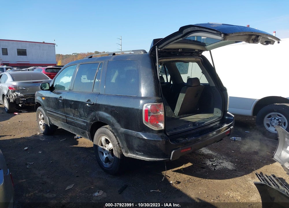 2007 HONDA PILOT EX-L VIN: 2HKYF18627H526028