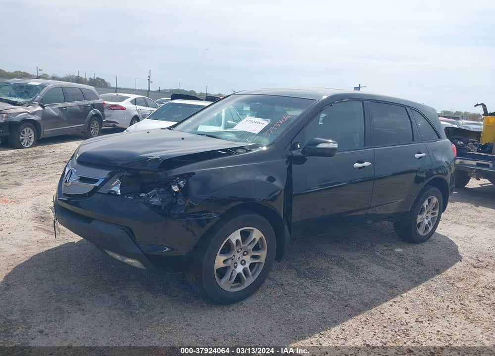 2009 ACURA MDX VIN: 2HNYD28249H527549