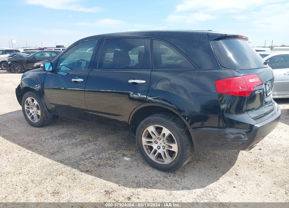 2009 ACURA MDX VIN: 2HNYD28249H527549