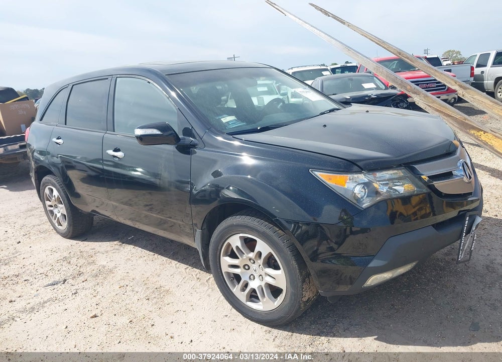 2009 ACURA MDX VIN: 2HNYD28249H527549