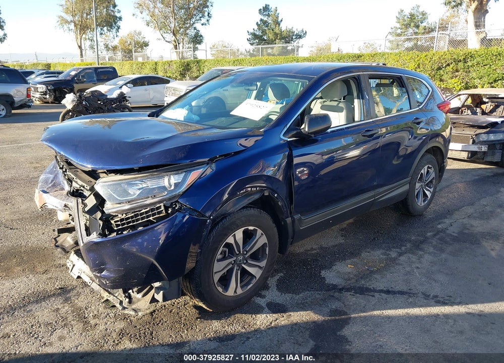 2019 HONDA CR-V LX VIN: 5J6RW6H33KL004739