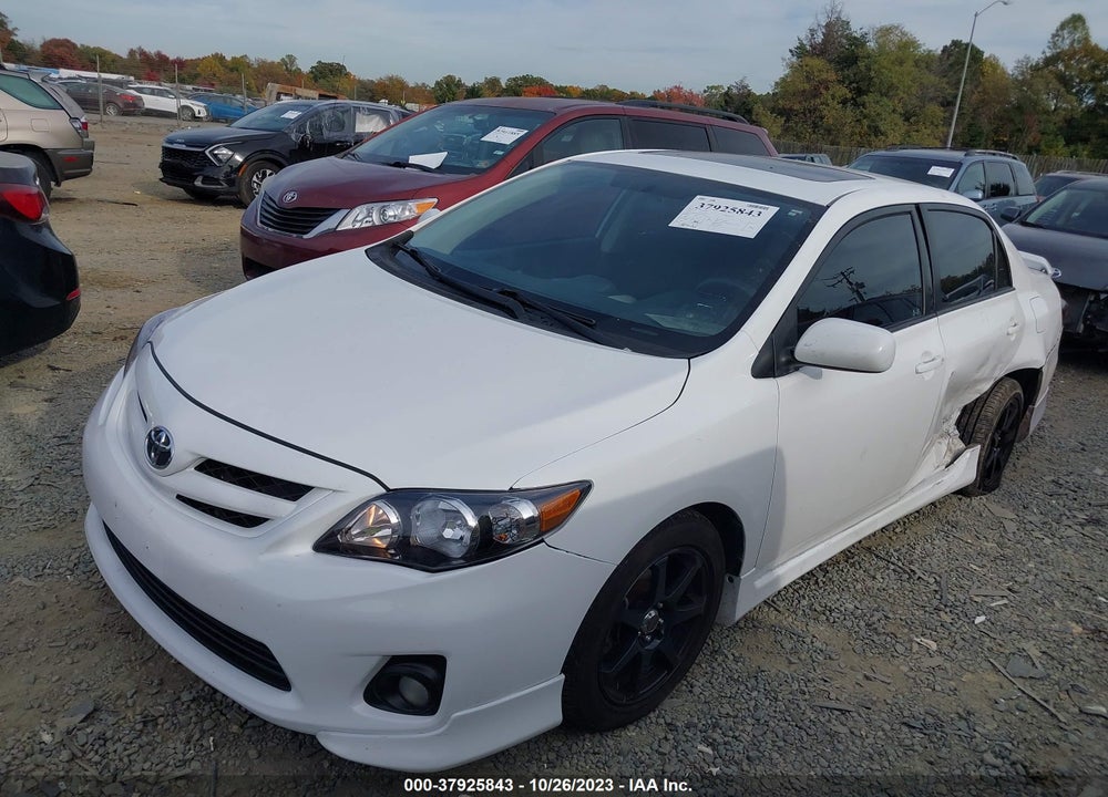 2012 TOYOTA COROLLA S VIN: 5YFBU4EE6CP041834