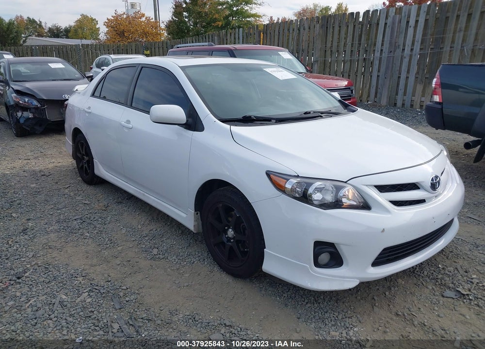 2012 TOYOTA COROLLA S VIN: 5YFBU4EE6CP041834