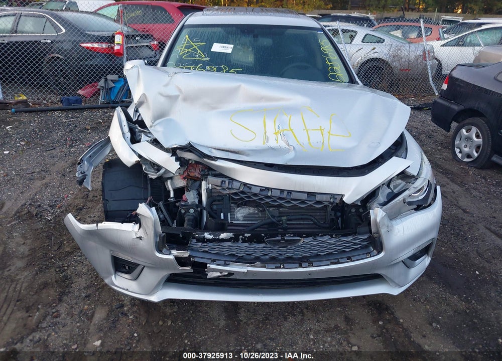 2018 INFINITI Q50 3.0T LUXE VIN: JN1EV7AR4JM610672