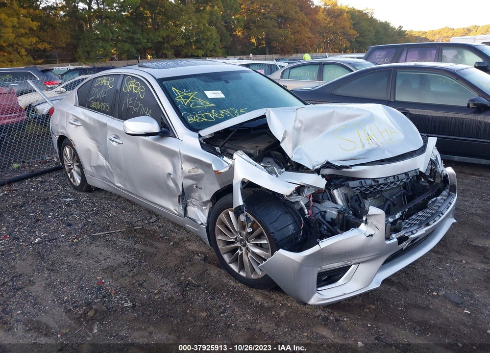2018 INFINITI Q50 3.0T LUXE VIN: JN1EV7AR4JM610672