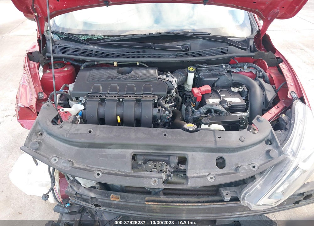 2017 NISSAN SENTRA SV VIN: 3N1AB7APXHL642620