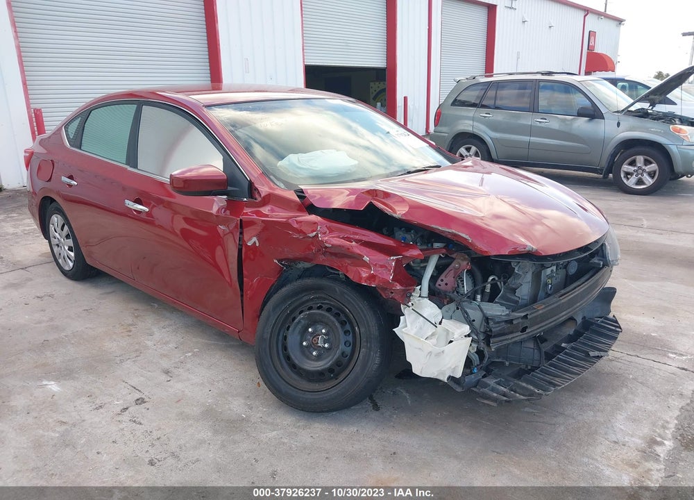 2017 NISSAN SENTRA SV VIN: 3N1AB7APXHL642620