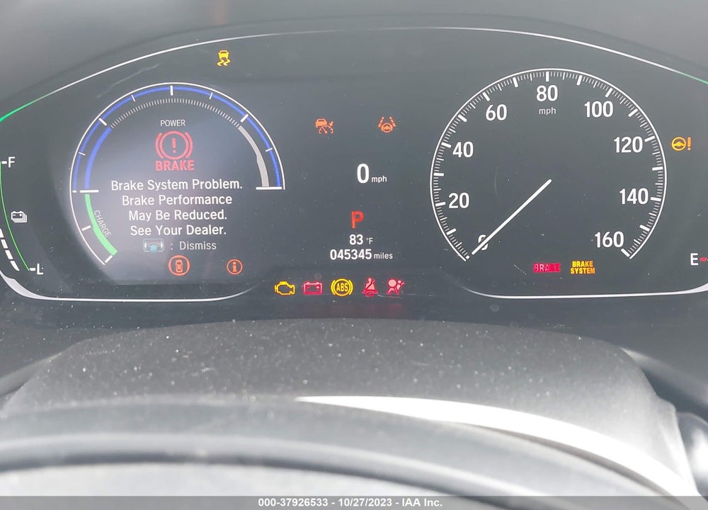 2022 HONDA ACCORD HYBRID TOURING VIN: 1HGCV3F99NA007392