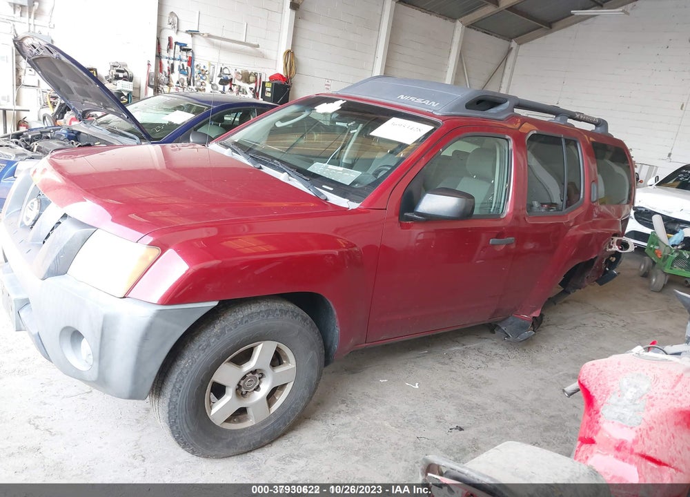 2006 NISSAN XTERRA S VIN: 5N1AN08W96C541453