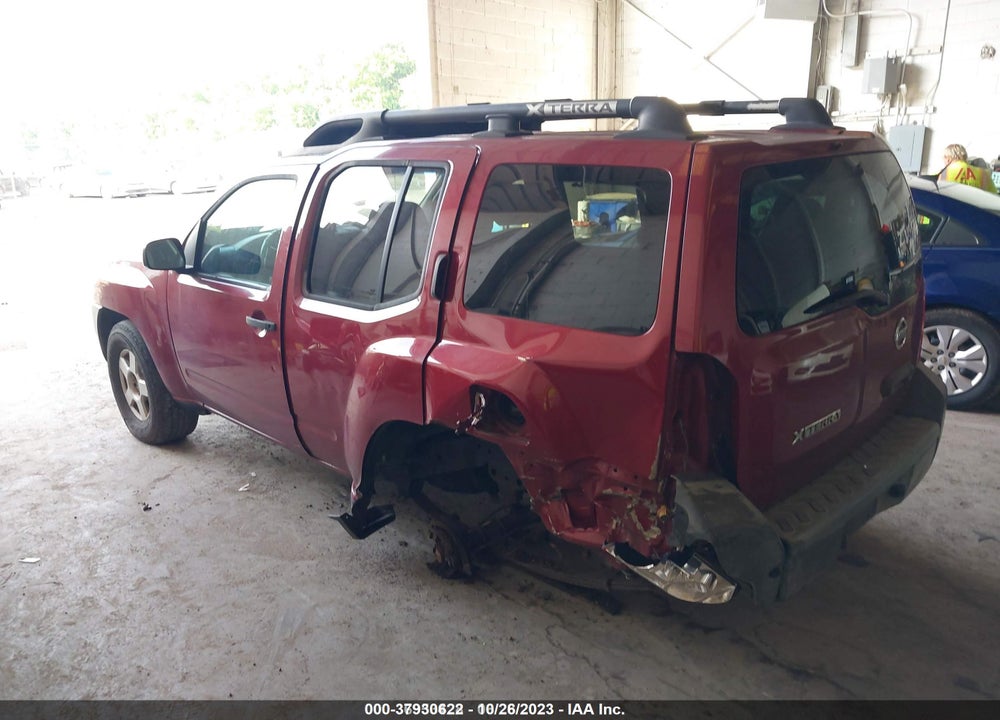2006 NISSAN XTERRA S VIN: 5N1AN08W96C541453