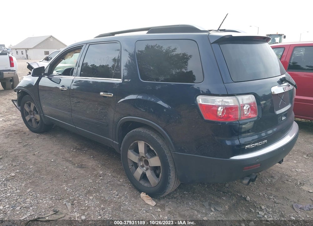2009 GMC ACADIA SLT-2 VIN: 1GKER33D89J181517