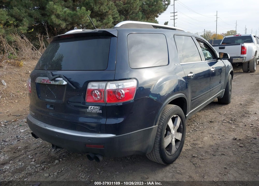 2009 GMC ACADIA SLT-2 VIN: 1GKER33D89J181517