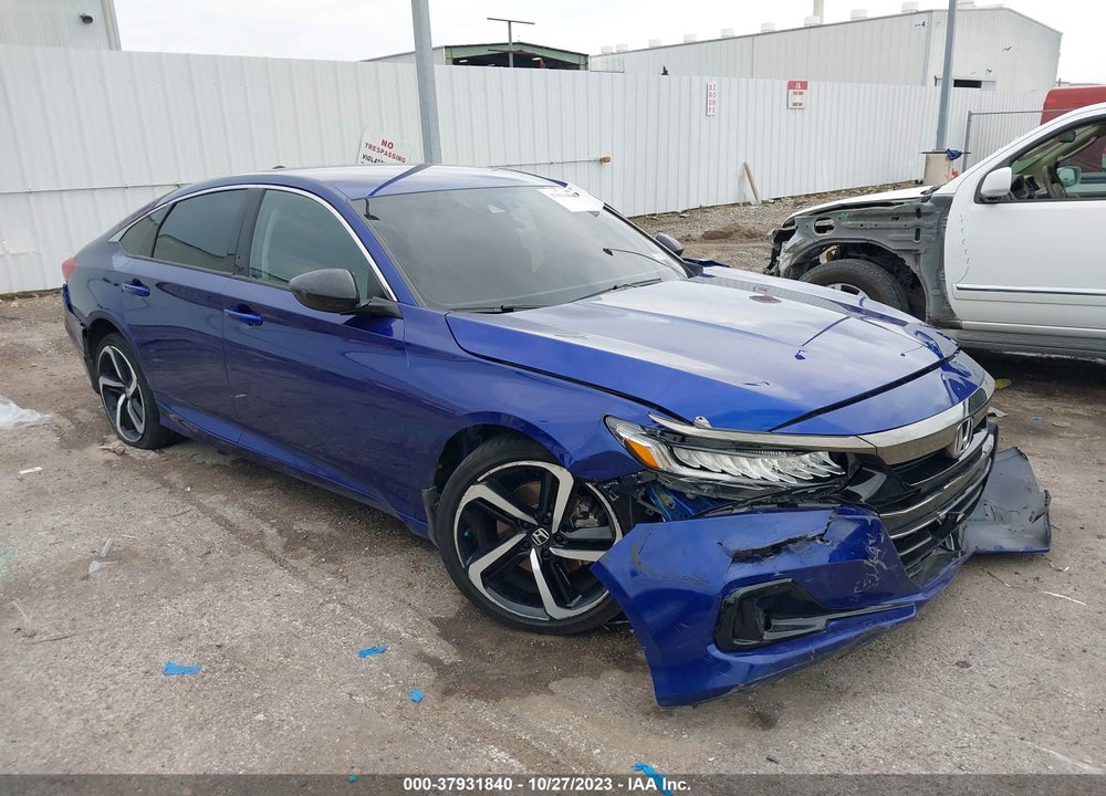 2021 HONDA ACCORD SPORT SPECIAL EDITION VIN: 1HGCV1F49MA113235
