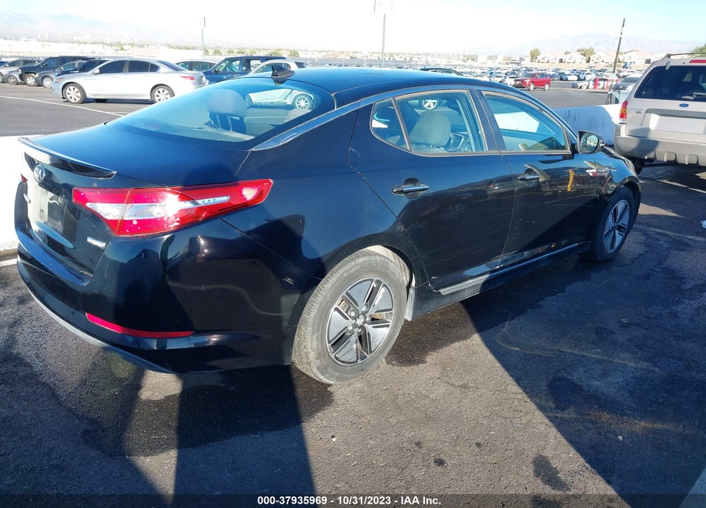 2013 KIA OPTIMA HYBRID LX VIN: KNAGM4AD7D5043834