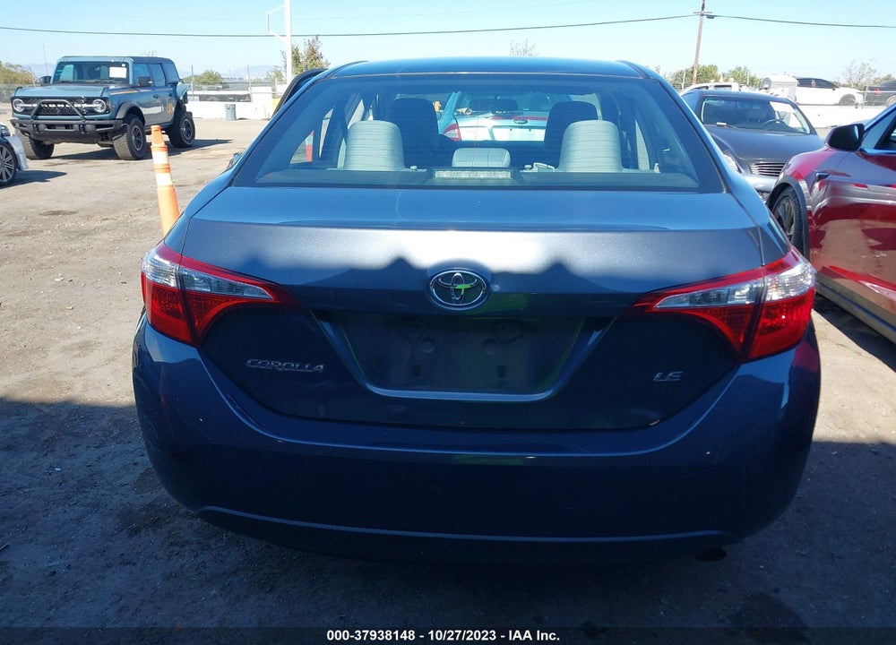 2016 TOYOTA COROLLA LE PLUS VIN: 5YFBURHE3GP432406