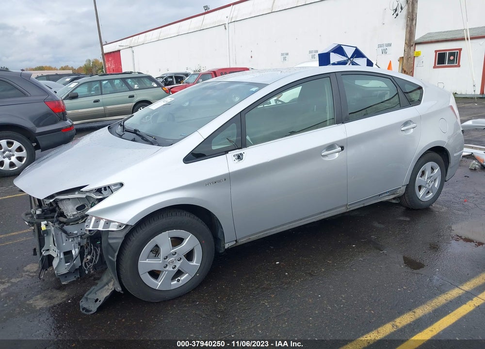 2011 TOYOTA PRIUS THREE VIN: JTDKN3DU7B5334556