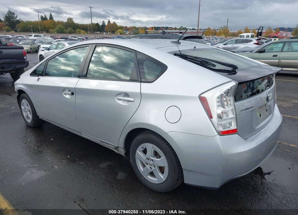 2011 TOYOTA PRIUS THREE VIN: JTDKN3DU7B5334556