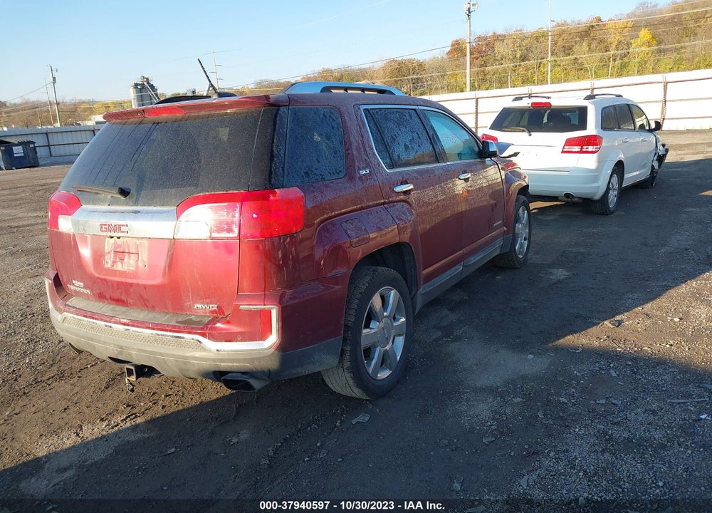 2016 GMC TERRAIN SLT VIN: 2GKFLUE30G6340699