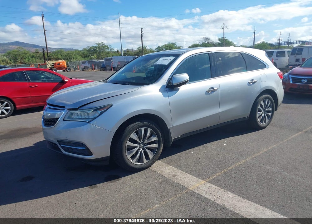 2015 ACURA MDX TECHNOLOGY PACKAGE VIN: 5FRYD3H44FB010393