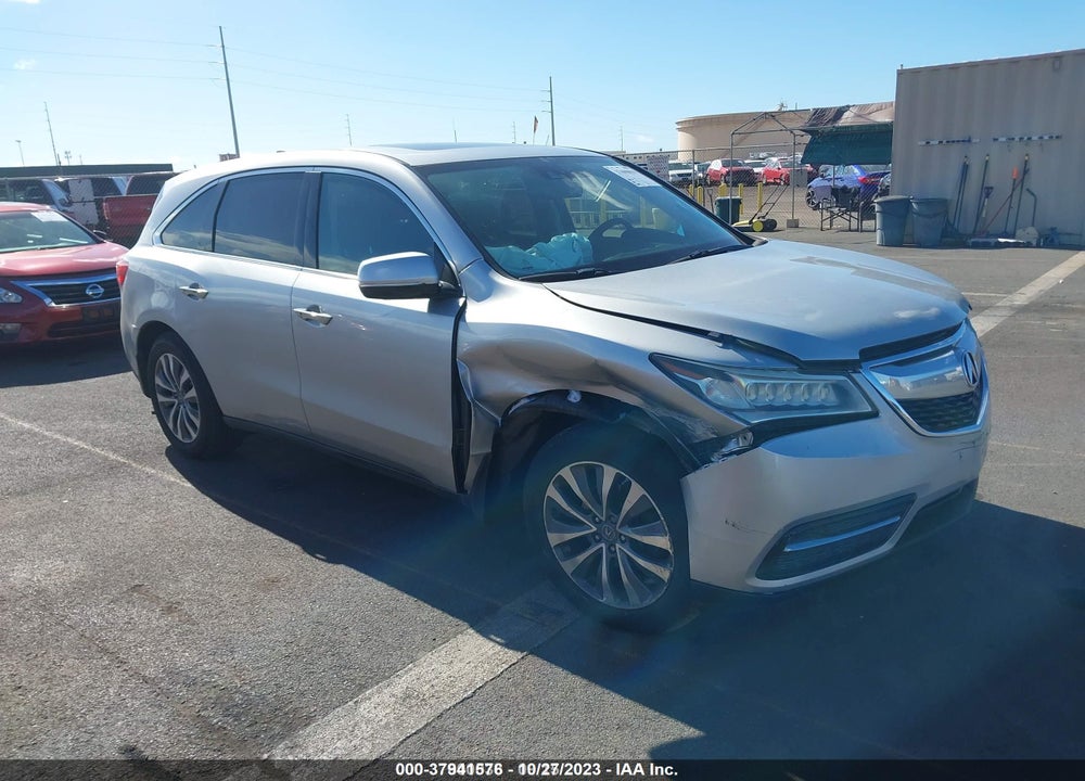 2015 ACURA MDX TECHNOLOGY PACKAGE VIN: 5FRYD3H44FB010393