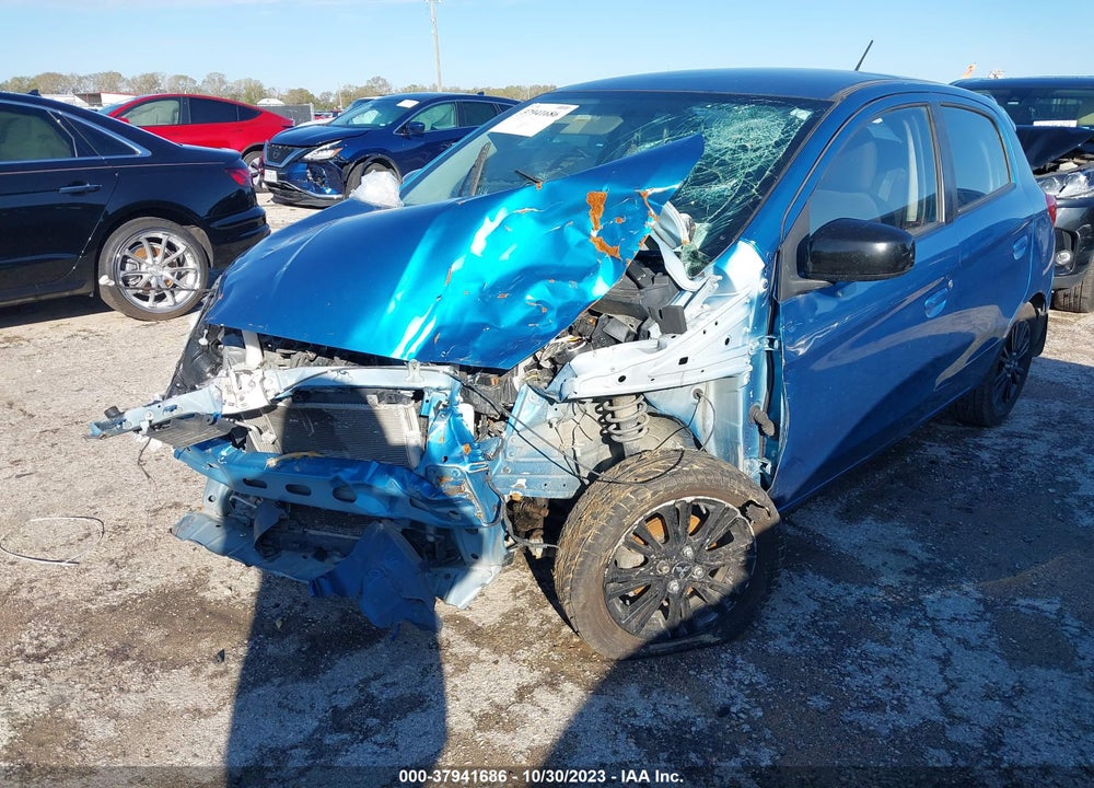 2019 MITSUBISHI MIRAGE LE VIN: ML32A5HJ2KH002694