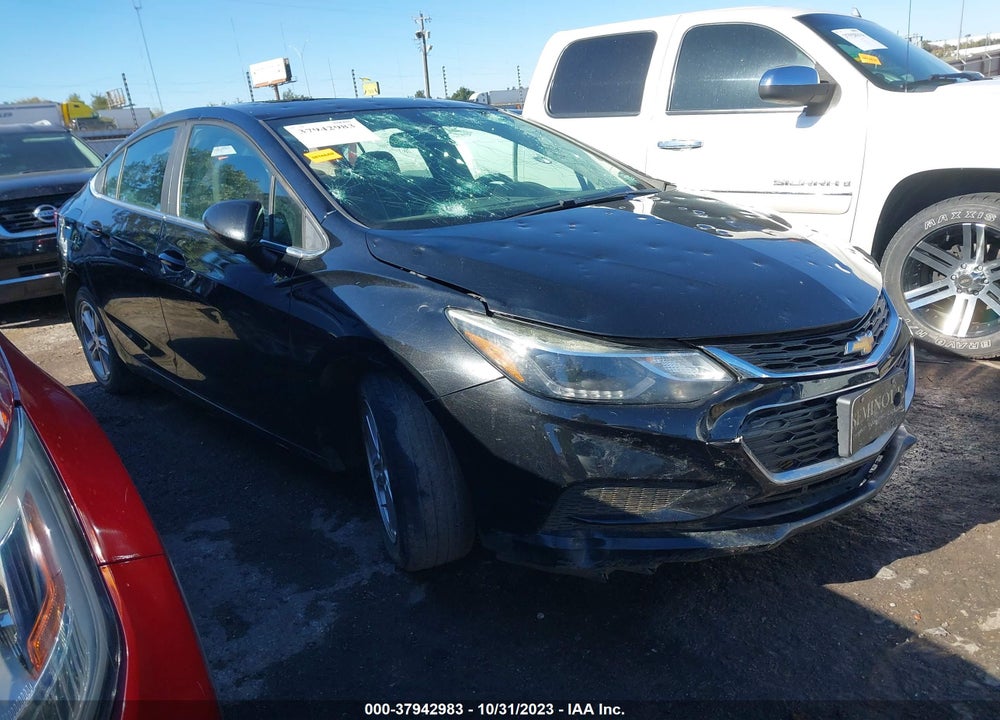 2018 CHEVROLET CRUZE LT AUTO VIN: 1G1BE5SM1J7238822