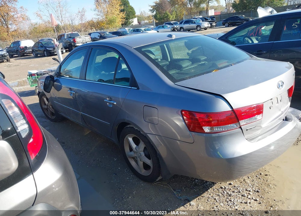 2008 HYUNDAI SONATA LIMITED/SE VIN: 5NPEU46C68H402283