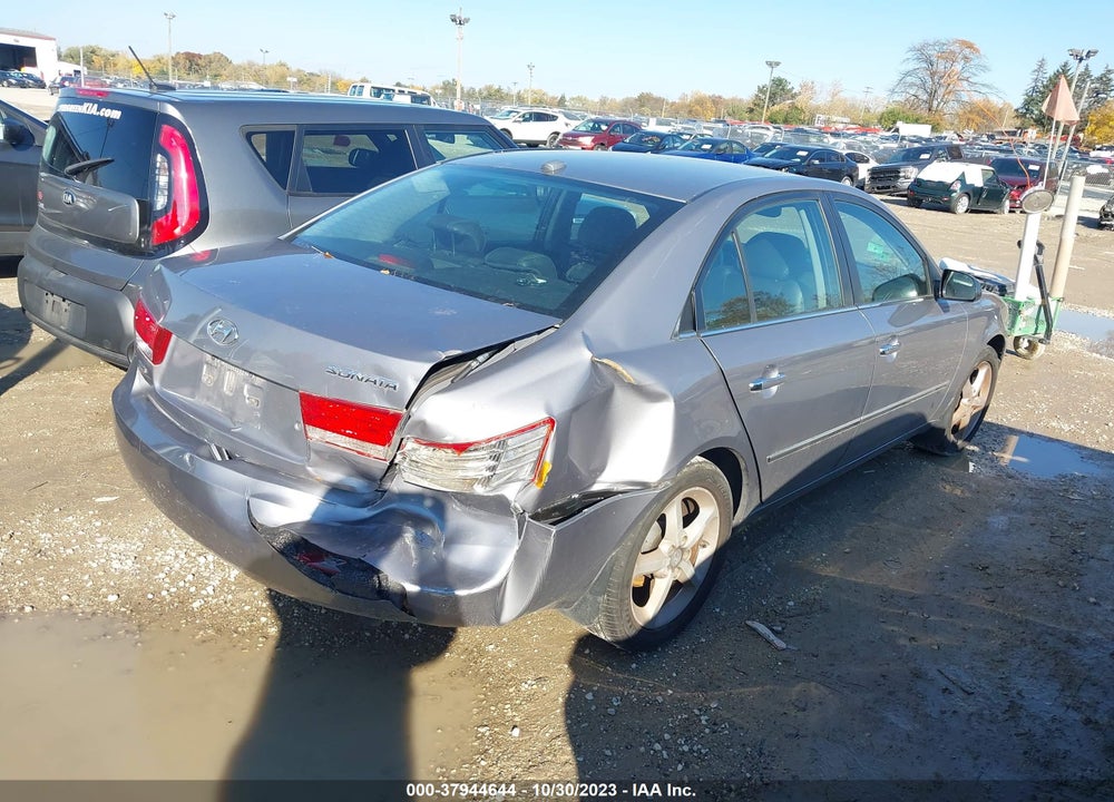 2008 HYUNDAI SONATA LIMITED/SE VIN: 5NPEU46C68H402283