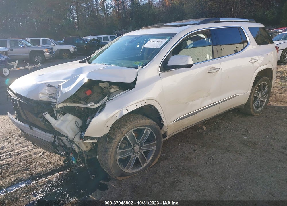 2018 GMC ACADIA DENALI VIN: 1GKKNXLSXJZ167080