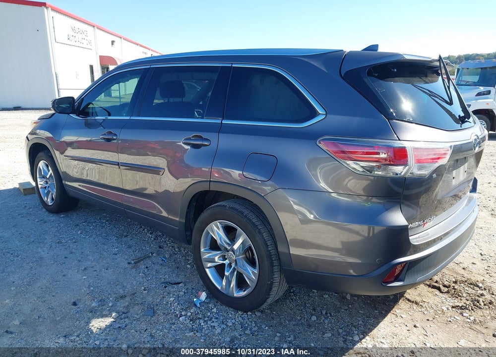 2014 TOYOTA HIGHLANDER LIMITED PLATINUM V6 VIN: 5TDYKRFH7ES028610