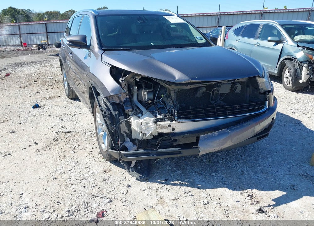 2014 TOYOTA HIGHLANDER LIMITED PLATINUM V6 VIN: 5TDYKRFH7ES028610