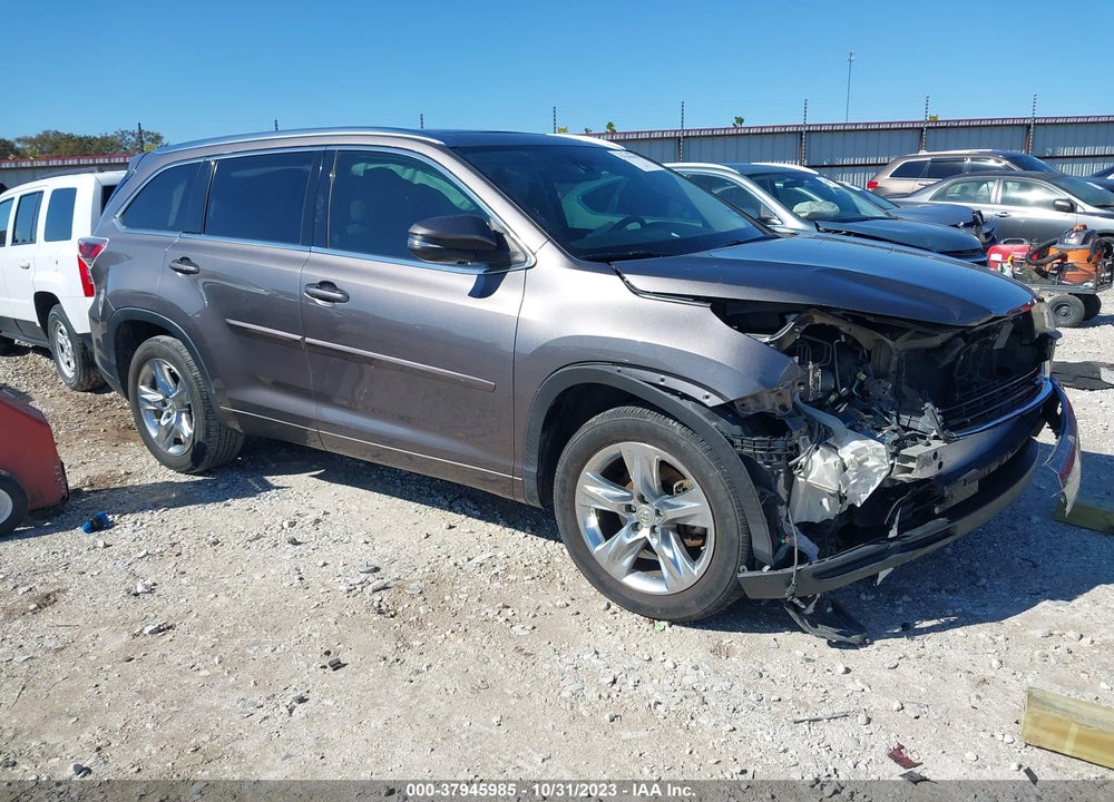 2014 TOYOTA HIGHLANDER LIMITED PLATINUM V6 VIN: 5TDYKRFH7ES028610