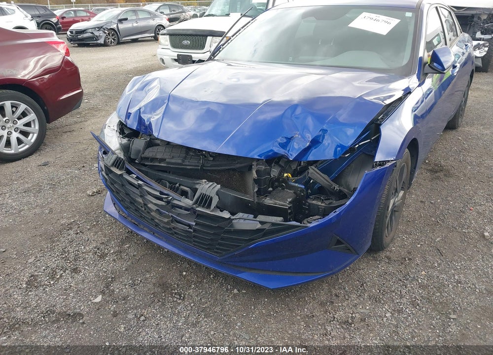 2021 HYUNDAI ELANTRA SEL VIN: 5NPLM4AG9MH012290