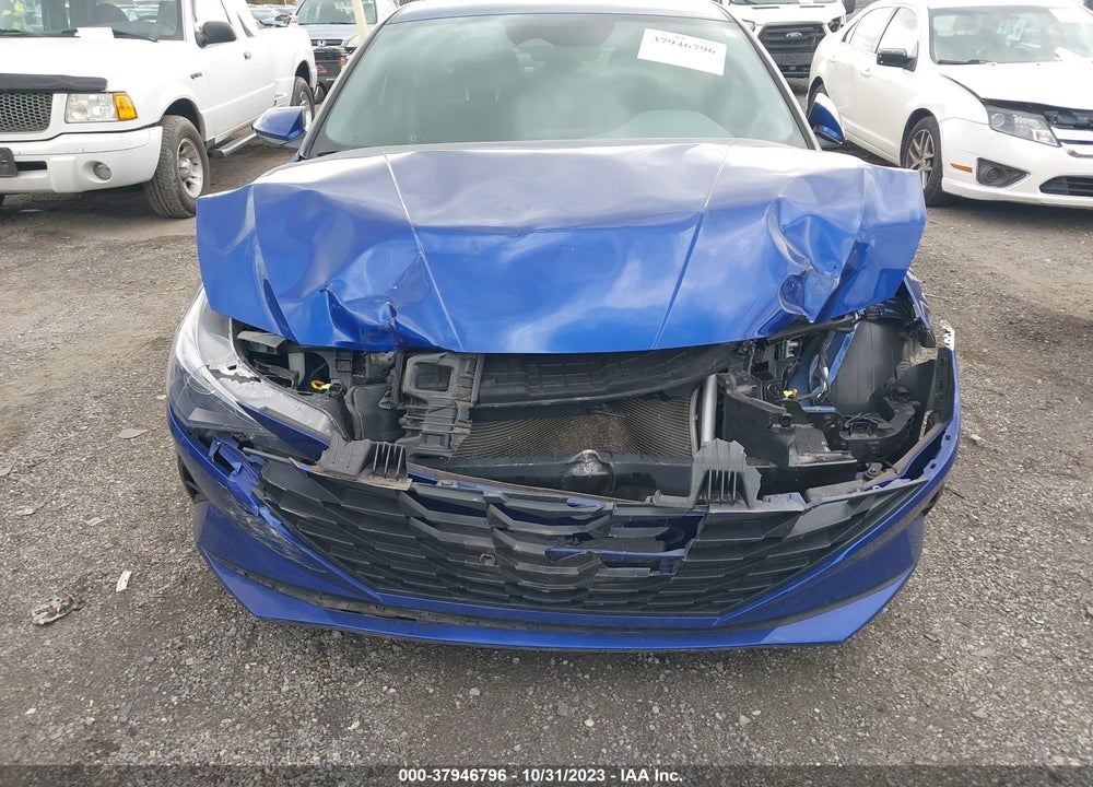 2021 HYUNDAI ELANTRA SEL VIN: 5NPLM4AG9MH012290