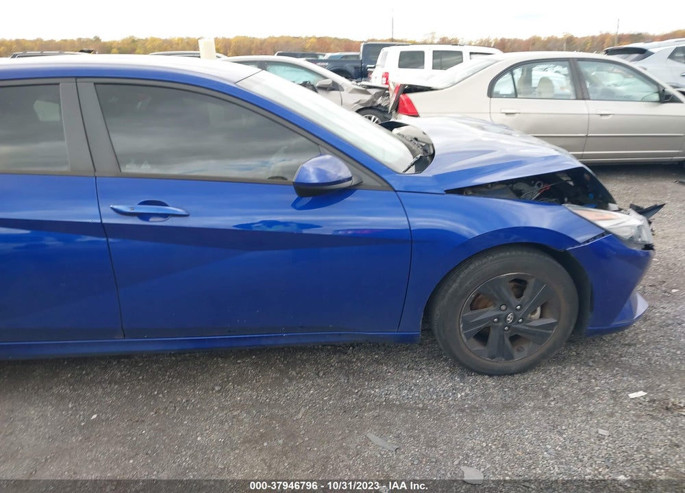 2021 HYUNDAI ELANTRA SEL VIN: 5NPLM4AG9MH012290