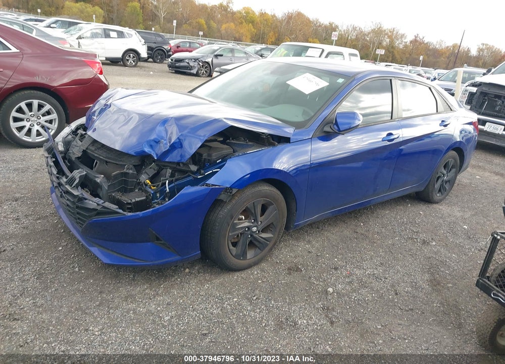 2021 HYUNDAI ELANTRA SEL VIN: 5NPLM4AG9MH012290