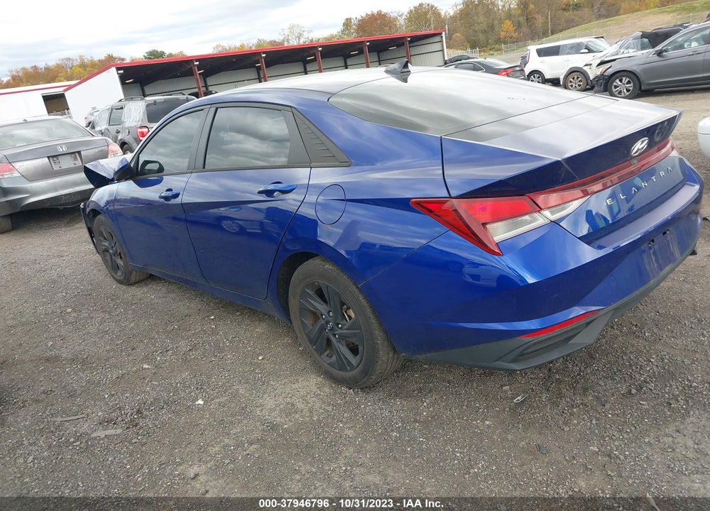 2021 HYUNDAI ELANTRA SEL VIN: 5NPLM4AG9MH012290