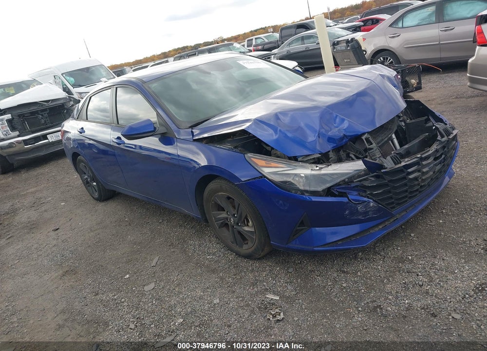 2021 HYUNDAI ELANTRA SEL VIN: 5NPLM4AG9MH012290