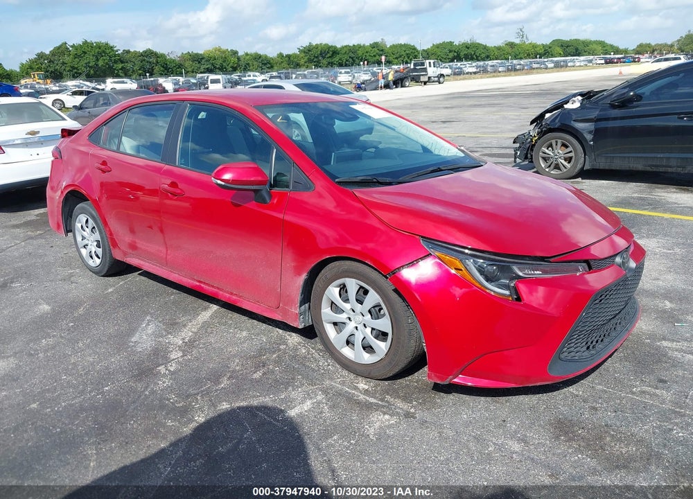2021 TOYOTA COROLLA LE VIN: 5YFEPMAE2MP185909