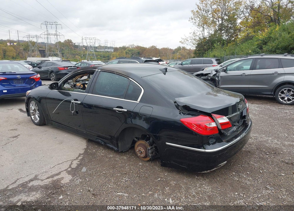 2012 HYUNDAI GENESIS 3.8 VIN: KMHGC4DD9CU173504
