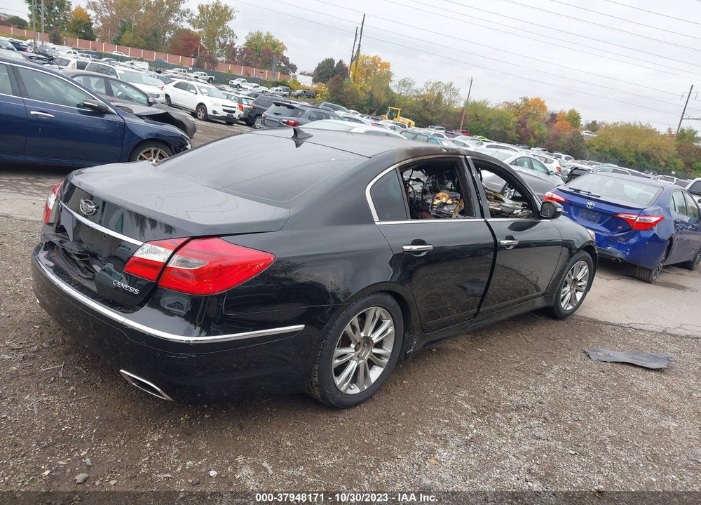 2012 HYUNDAI GENESIS 3.8 VIN: KMHGC4DD9CU173504